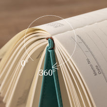 Load image into Gallery viewer, 416 Pages paper A5 Faux Leather Thick Business Notebook Magnetic Snap Side with Pen
