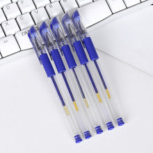 Load image into Gallery viewer, 10Pcs Gel Pen Set School Supplies Black Blue Red Ink Color 0.5mm Ballpoint Pen Writing Tool School Office Stationery
