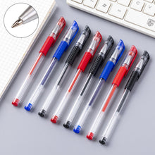 Load image into Gallery viewer, 10Pcs Gel Pen Set School Supplies Black Blue Red Ink Color 0.5mm Ballpoint Pen Writing Tool School Office Stationery
