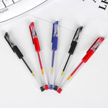 Load image into Gallery viewer, 10Pcs Gel Pen Set School Supplies Black Blue Red Ink Color 0.5mm Ballpoint Pen Writing Tool School Office Stationery
