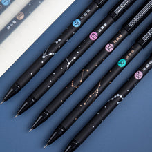 Load image into Gallery viewer, 12 Constellations Erasable Gel Pen Set School Supplies Black Blue Red Ink Color 0.5mm Ballpoint Pen Writing Tool School Office Stationery
