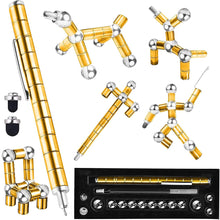 Load image into Gallery viewer, Magnetic Fidget Pen Metal Decompression Pen Multifunctional Deformable Writing Pen Stress Reliever Finger Spinning Gifts Kids Toy
