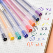 Load image into Gallery viewer, 6/12Pcs Gel Pen School Pens Set Pen 0.5MM Color Ink Stationery Student Supplies Writing Painting Scrapbooking Journal Pens
