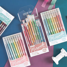 Load image into Gallery viewer, 9Pcs/box Morandi Color Gel Pens Set 0.5mm Handwriting Ink Pen Students School Supplies Stationery
