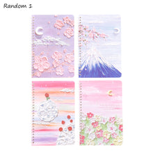 Load image into Gallery viewer, 120 Pages A5 Coil Spiral Notebook Journals Cartoon Diary Weekly Planner Book School Office Stationery

