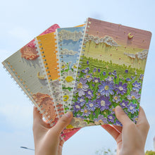 Load image into Gallery viewer, 120 Pages A5 Coil Spiral Notebook Journals Cartoon Diary Weekly Planner Book School Office Stationery
