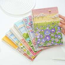 Load image into Gallery viewer, 120 Pages A5 Coil Spiral Notebook Journals Cartoon Diary Weekly Planner Book School Office Stationery
