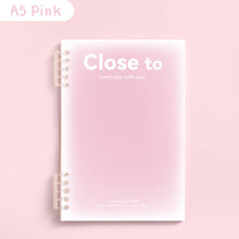 Load image into Gallery viewer, A5 Simple Gradation Spiral Notebook 60 Sheets/120 Pages Memo Journal Diary Notebook Spiral Design for Students Stationery Office Business
