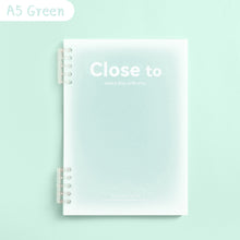 Load image into Gallery viewer, A5 Simple Gradation Spiral Notebook 60 Sheets/120 Pages Memo Journal Diary Notebook Spiral Design for Students Stationery Office Business
