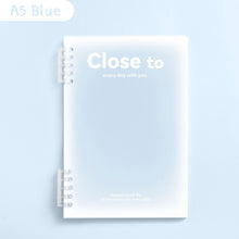 Load image into Gallery viewer, A5 Simple Gradation Spiral Notebook 60 Sheets/120 Pages Memo Journal Diary Notebook Spiral Design for Students Stationery Office Business
