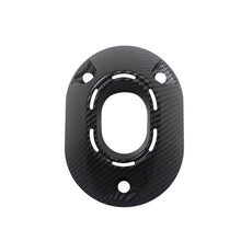 Load image into Gallery viewer, Motorcycle Muffler Tip Cover Glossy Carbon Fiber Black Exhaust Tip Garnish Accessories For Honda Click 160 ABS
