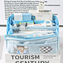 Load image into Gallery viewer, Large Capacity Fashion Weaving Pencil Bag Cloth Cosmetic Storage Bag Retro Student Stationery School Supplies
