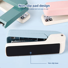 Load image into Gallery viewer, Large Rotatable Stapler For Students Home Office Use Stapling Machine Strong Clutch Large Capacity Staple Extractor
