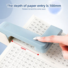 Load image into Gallery viewer, Large Rotatable Stapler For Students Home Office Use Stapling Machine Strong Clutch Large Capacity Staple Extractor
