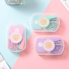 Load image into Gallery viewer, Mini Color Metal Stapler Set With Staples Binding Tools Stationery Office School Student Supplies Gifts
