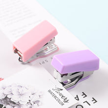 Load image into Gallery viewer, Mini Color Metal Stapler Set With Staples Binding Tools Stationery Office School Student Supplies Gifts
