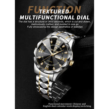 Load image into Gallery viewer, BINBOND Men Watch Top Brand Quartz Wristwatches Waterproof Week Date Clock Mens Luxury Stainless Steel Fashion Business Watches
