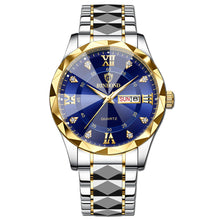 Load image into Gallery viewer, BINBOND Men Watch Top Brand Quartz Wristwatches Waterproof Week Date Clock Mens Luxury Stainless Steel Fashion Business Watches
