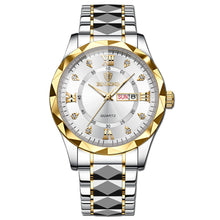 Load image into Gallery viewer, BINBOND Men Watch Top Brand Quartz Wristwatches Waterproof Week Date Clock Mens Luxury Stainless Steel Fashion Business Watches
