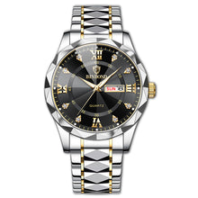 Load image into Gallery viewer, BINBOND Men Watch Top Brand Quartz Wristwatches Waterproof Week Date Clock Mens Luxury Stainless Steel Fashion Business Watches
