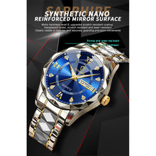 Load image into Gallery viewer, BINBOND Men Watch Top Brand Quartz Wristwatches Waterproof Week Date Clock Mens Luxury Stainless Steel Fashion Business Watches
