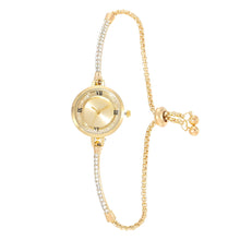 Load image into Gallery viewer, 2024 Women's Small Dial Watch Diamond Crystal Quartz Wristwatch Minimalist Small Circular Bracelet Watches Ultra Thin Exquisite Small Clock
