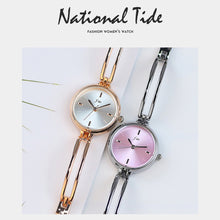 Load image into Gallery viewer, Luxury Watch For Women Rose Gold Ladies Wristwatches Small Dial Quartz Watches Elegant Fashion Female Bracelet Gifts
