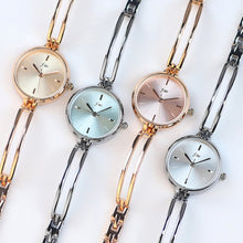 Load image into Gallery viewer, Luxury Watch For Women Rose Gold Ladies Wristwatches Small Dial Quartz Watches Elegant Fashion Female Bracelet Gifts
