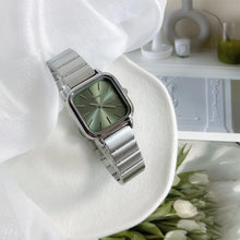 Load image into Gallery viewer, Luxury Women Watch Fashion Ladies Square Quartz Wristwatch Adjustable Bamboo Steel Belt Watches Female Beautiful Gifts Clock
