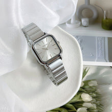 Load image into Gallery viewer, Luxury Women Watch Fashion Ladies Square Quartz Wristwatch Adjustable Bamboo Steel Belt Watches Female Beautiful Gifts Clock
