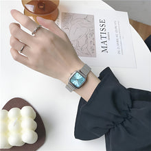Load image into Gallery viewer, Luxury Women Watch Fashion Ladies Square Quartz Wristwatch Adjustable Bamboo Steel Belt Watches Female Beautiful Gifts Clock
