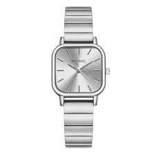 Load image into Gallery viewer, Luxury Women Watch Fashion Ladies Square Quartz Wristwatch Adjustable Bamboo Steel Belt Watches Female Beautiful Gifts Clock
