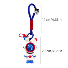 Load image into Gallery viewer, Car Key Chain Pendant Cartoon Space Rabbit Heart Pendant Keychain Delicate Simple Key Chain for Girls Couple Bag Gifts
