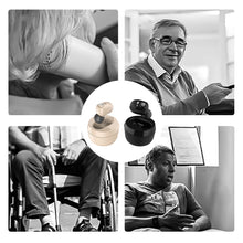 Load image into Gallery viewer, Mini Rechargeable Hearing Aids Digital Hearing Aid Sound Amplifier for Deafness Elderly High Power Noise Reduction
