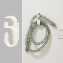 Load image into Gallery viewer, CPAP Hook Ventilator Tubing Hook Bracket Mask Head Strap Adhesive Hook Wall Scratch Free No Drilling Storage Rack
