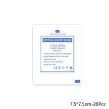 Load image into Gallery viewer, 20Pcs Wound Dressing Pads Wound Dressing Care Swabs Cotton Supplies Bulk Products Rolls Wounds Sterile Disposable Stretch
