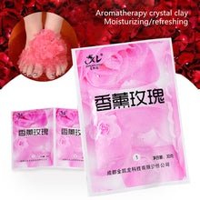 Load image into Gallery viewer, 10pcs/5set Rose Bubble Bath Powder Foot Bath Crystal Foot Bath Crystal Mud Body Foot Salt SPA Exfoliation Bath Mud Spa Pedicure
