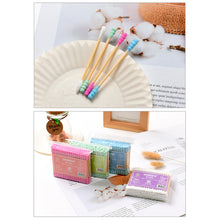 Load image into Gallery viewer, 100pcs Pack Double Head Cotton Swab Women Makeup Cotton Buds Tip For Medical Wood Sticks Nose Ears Cleaning Health Care Tools
