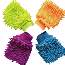 Load image into Gallery viewer, Car Wash Gloves Care Cleaning Washing Brush Microfiber Coral Velvet Chenille Pad For Vehicle Cleaning Tool
