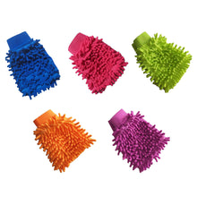 Load image into Gallery viewer, Car Wash Gloves Care Cleaning Washing Brush Microfiber Coral Velvet Chenille Pad For Vehicle Cleaning Tool
