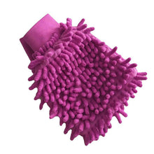 Load image into Gallery viewer, Car Wash Gloves Care Cleaning Washing Brush Microfiber Coral Velvet Chenille Pad For Vehicle Cleaning Tool
