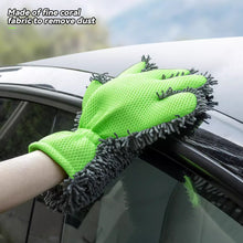 Load image into Gallery viewer, Microfiber Car Cleaning Wash Hand Gloves Chenille Car Gloves Coral Car Wash Tools
