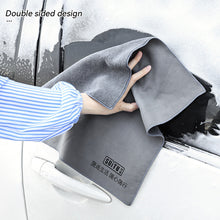 Load image into Gallery viewer, 30x40cm/40x40cm/35x75cm Car Cleaning Microfiber Towel Wash Drying Cloth Hemming Care Cloth Detailing Car Wash Towel
