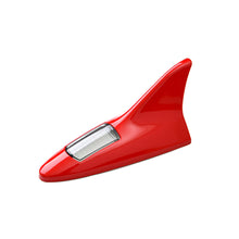 Load image into Gallery viewer, Car Solar Energy Shark Fin Antenna LED Warning Tail Lights 8 LED Auto Roof Decorative Anti-Tailing Flash Strobe Light

