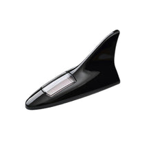Load image into Gallery viewer, Car Solar Energy Shark Fin Antenna LED Warning Tail Lights 8 LED Auto Roof Decorative Anti-Tailing Flash Strobe Light
