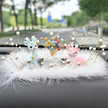 Load image into Gallery viewer, 2Pcs/Set Car Dashboard Ornaments Romance Deer Gifts Car Center Console Decoration Auto Interior Accessories for Woman
