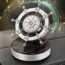 Load image into Gallery viewer, Creative Car Central Control Air Freshener Mini Solar Rotate Rudder Decoration Car Perfume Air Freshener Fragrance Ornament
