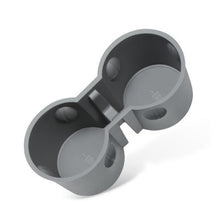 Load image into Gallery viewer, Car Interior Center Console TPE Water Cup Holder Insert with Car Key Card Slot For Tesla Model Y 2021 2022 2023 2024 Model 3 2017-0223
