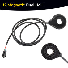 Load image into Gallery viewer, 12 Magnets E-Bike PAS Sensor Double Hall Pulse Assist Sensor Left Side Electric Bicycle Speed Sensor Cycling Accessories
