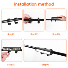 Load image into Gallery viewer, 1800LM 3 Led MTB Bicycle Front Lights 2000MAH Rechargeable Bike Light Flashlight Outdoor Cycling Bike Accessories for Electric Scooter
